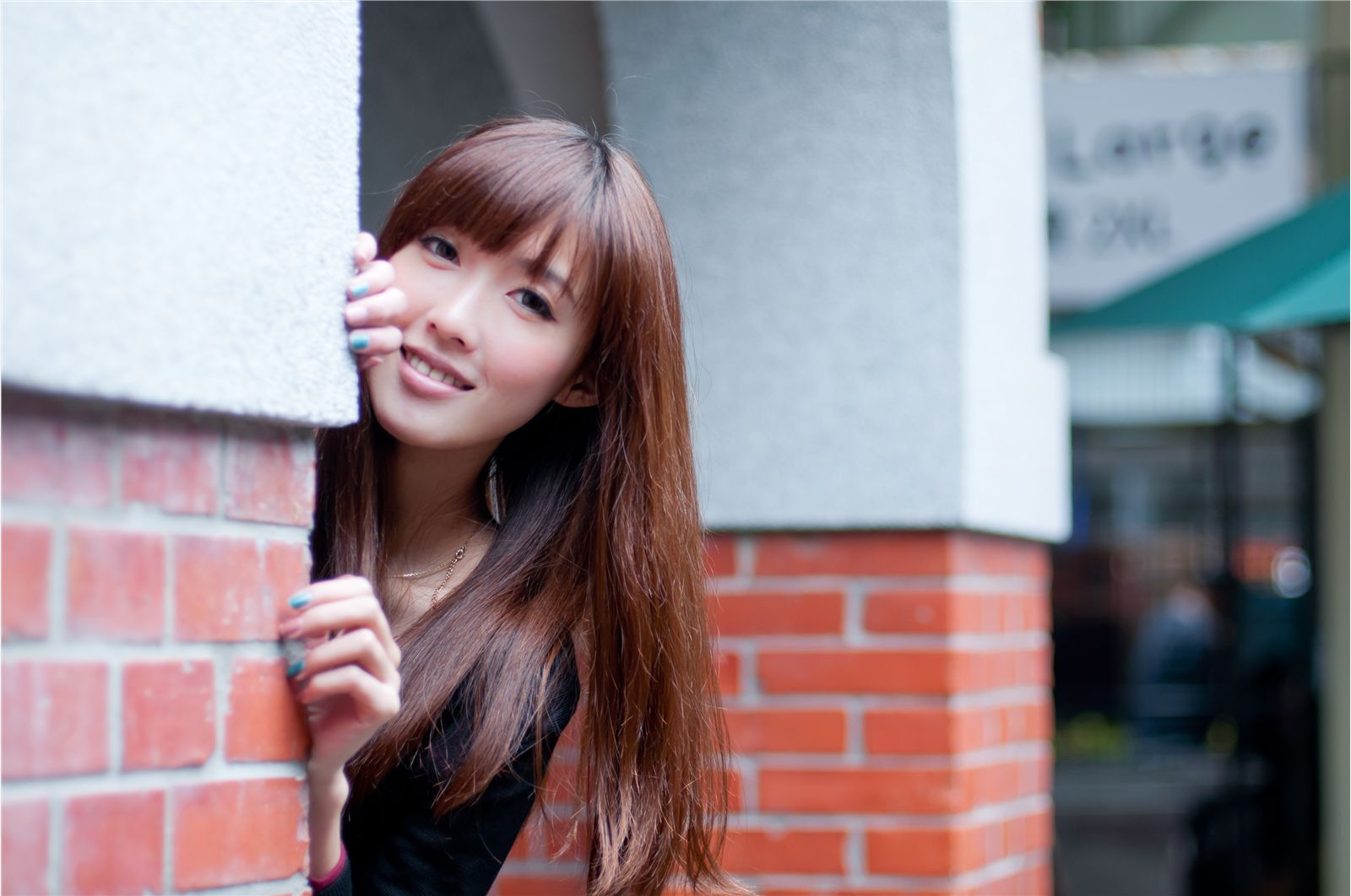 台湾清纯美女 Kila晶晶 高清街拍写真